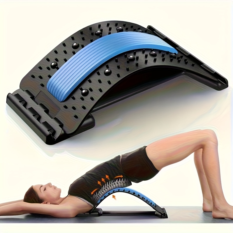 Home Gym Necessities - 3-Level Back Stretcher Posture Corrector Lumbar