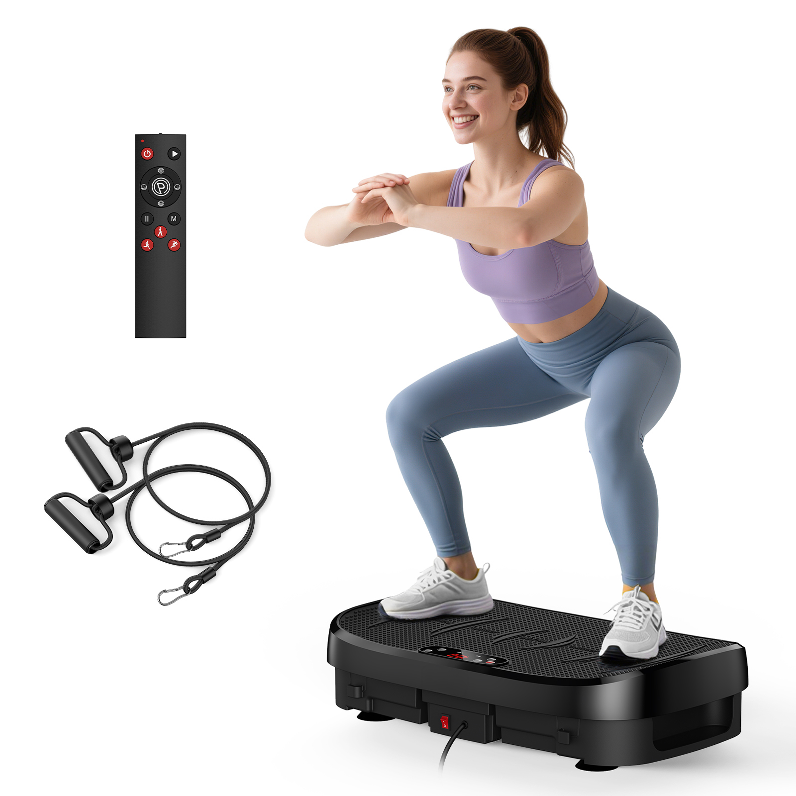 Home Gym Necessities - Vibration Plate Fat Burning Fitness Platform