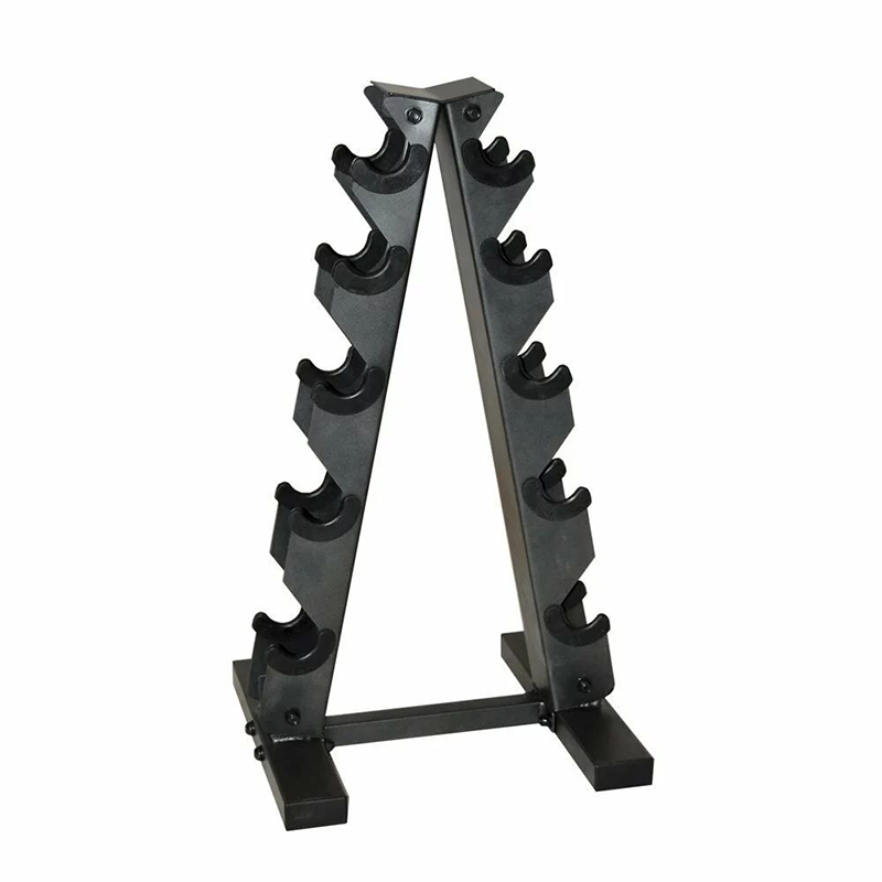 Hex Dumbbell Set - Weight Training Home A-Frame Vertical Dumbbell