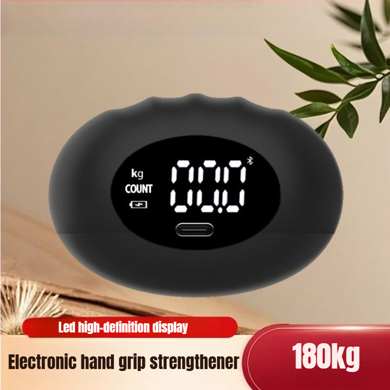 Home Gym Necessities - Ergonomic 180kg Digital Hand Dynamometer Electronic