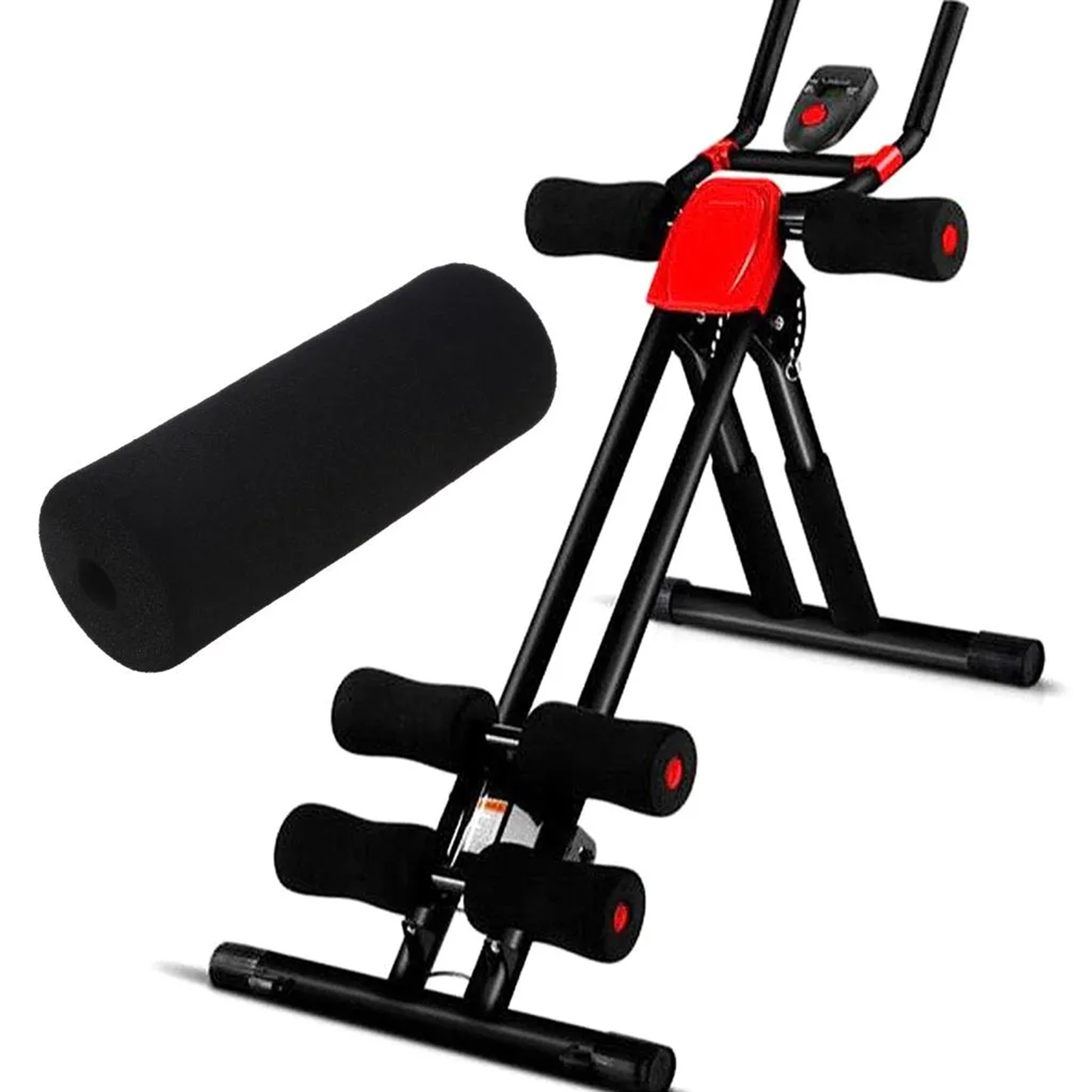 Leg Press Machine - Machine Tube Leg Foam Roller Pad