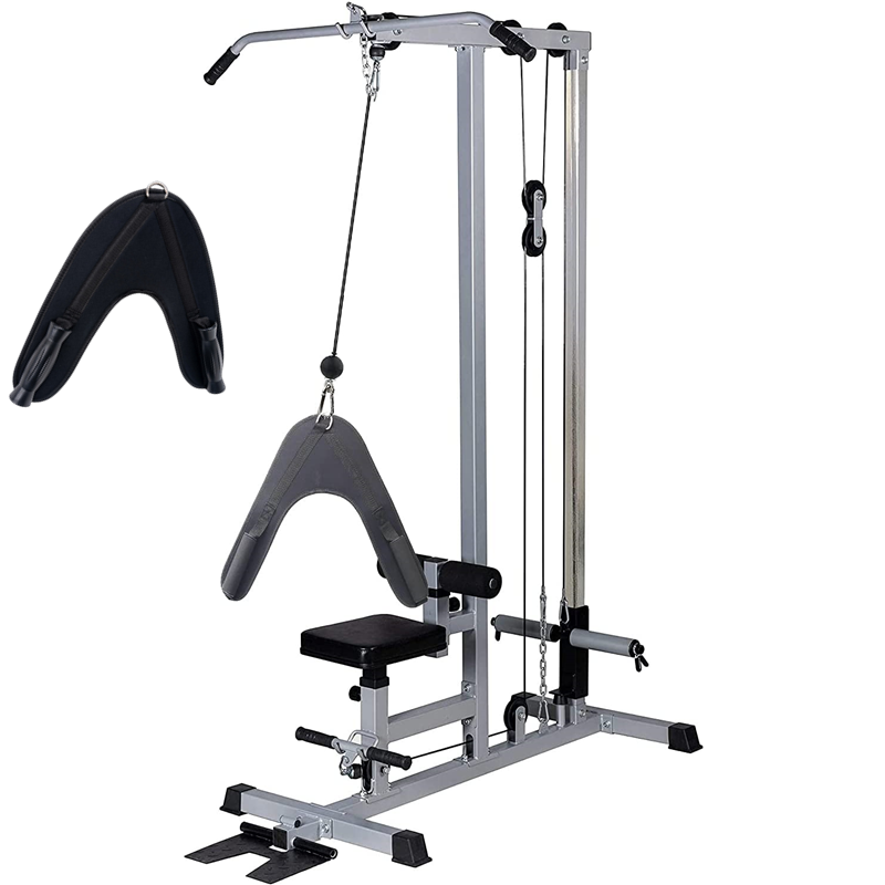 Leg Press Machine - V-shape Abdominal Crunch Harness Straps Belt