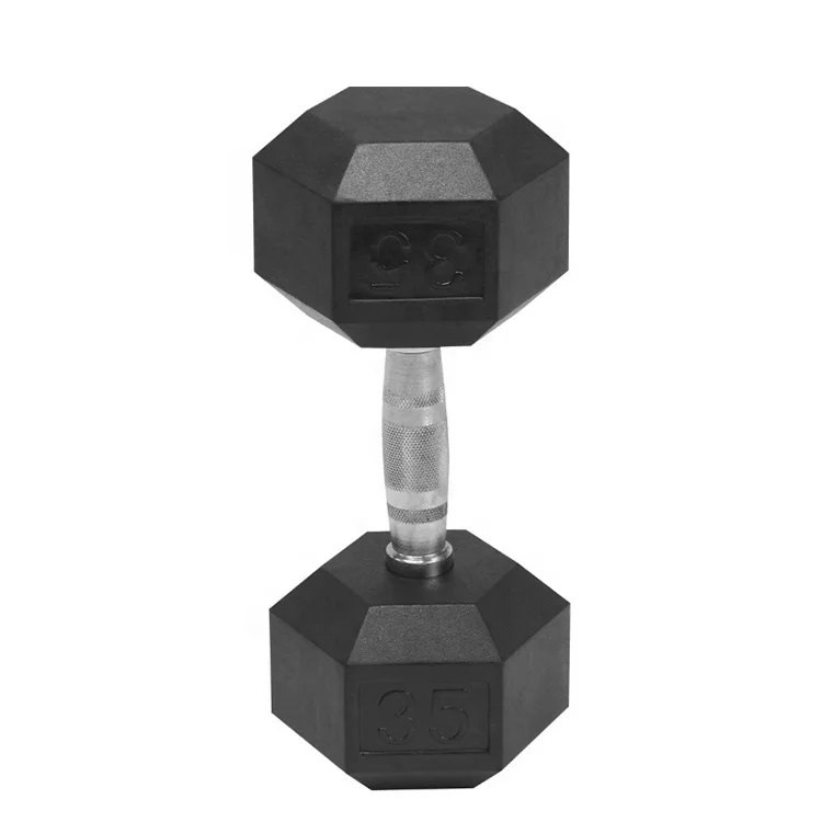 New Product Wholesale Rubber C - Hex Dumbbell Set recension och pris