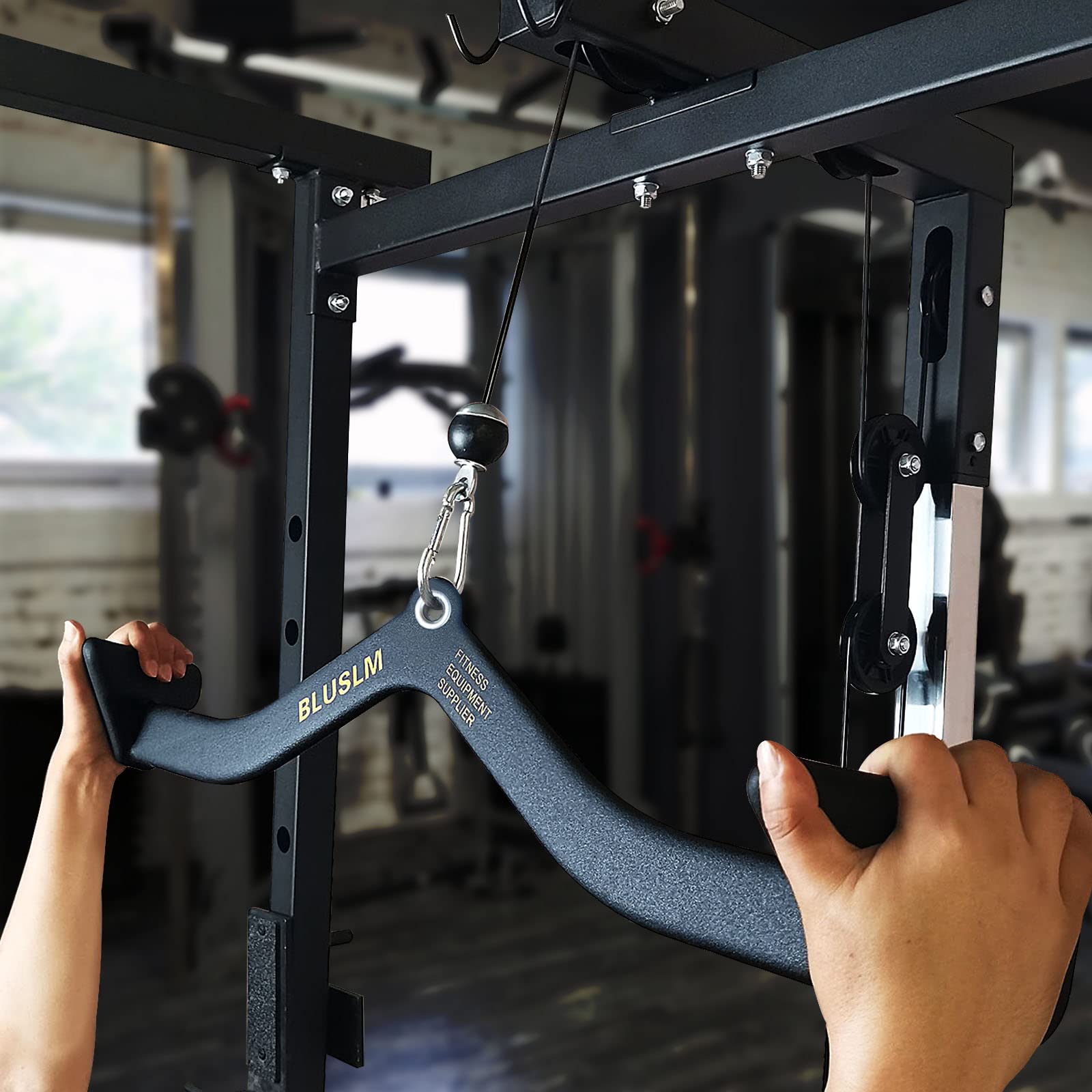 Home Gym Fitness Lat Pull Down - Leg Press Machine recension och pris