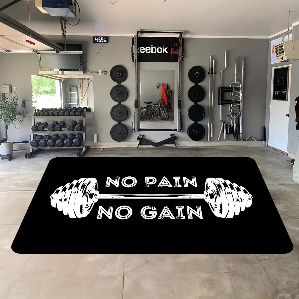 No Pain No Gain Gym Quote Flan - Home Gym Quotes recension och pris