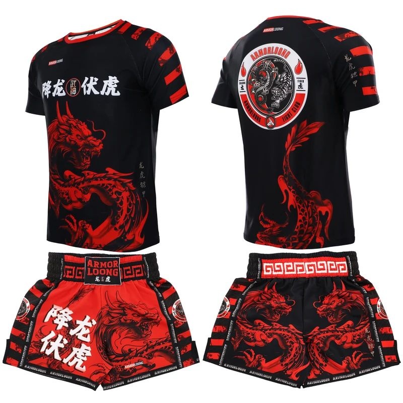 MMA T Shirt Muay Thai Shorts B - Home Gym Mma recension och pris