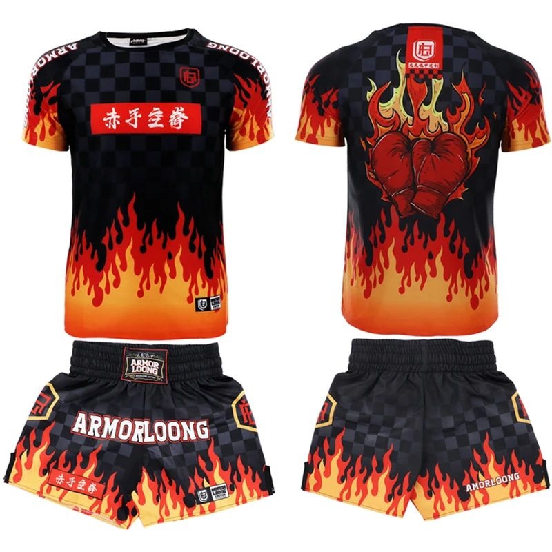 MMA T Shirt Muay Thai Shorts B - Home Gym Mma recension och pris