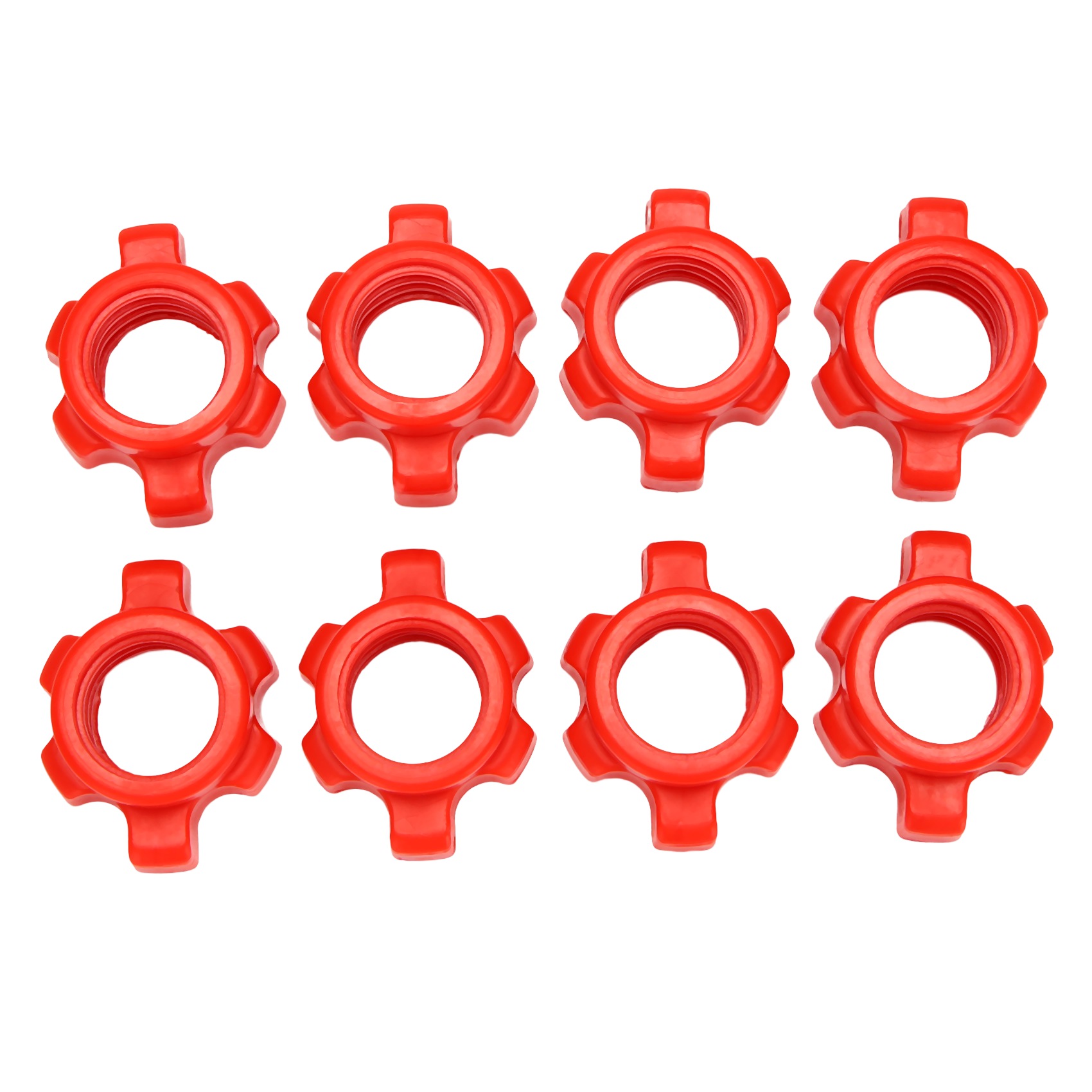 8PCS Dumbbell Nut,Dumbbell Rod - Hex Dumbbell Set recension och pris
