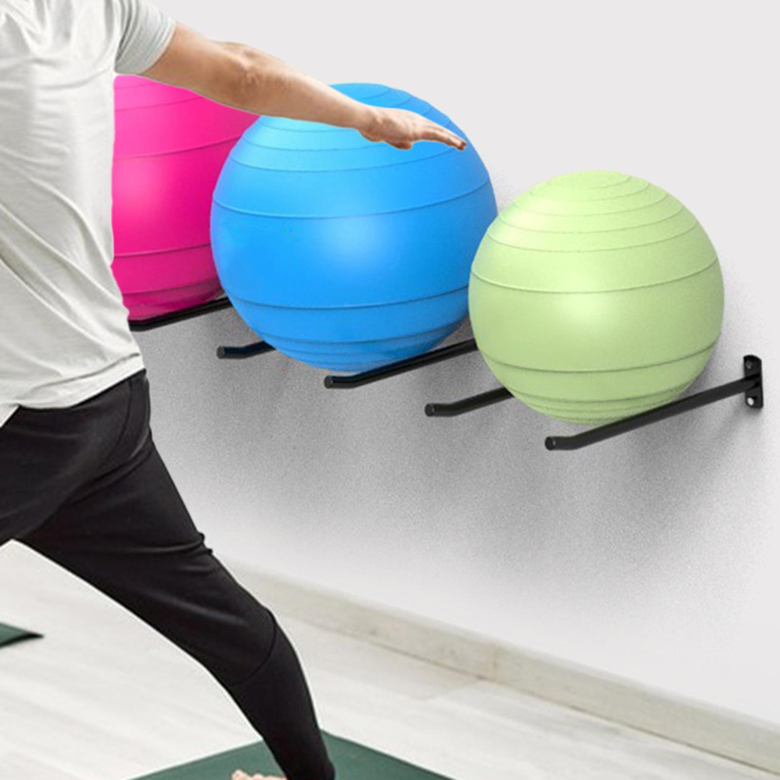 Exercise Ball Holder Pack of 2 - Home Gym Yoga Storage recension och pris