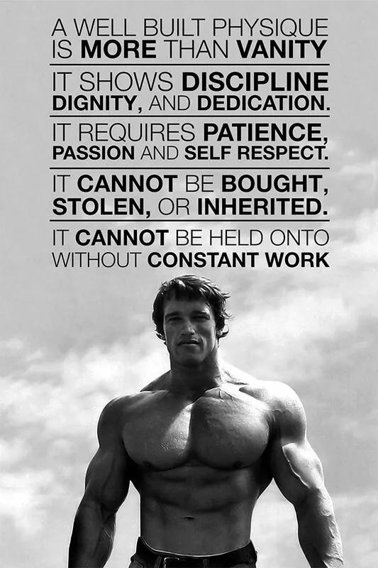 Arnold Schwarzenegger Bodybuil - Home Gym Quotes recension och pris