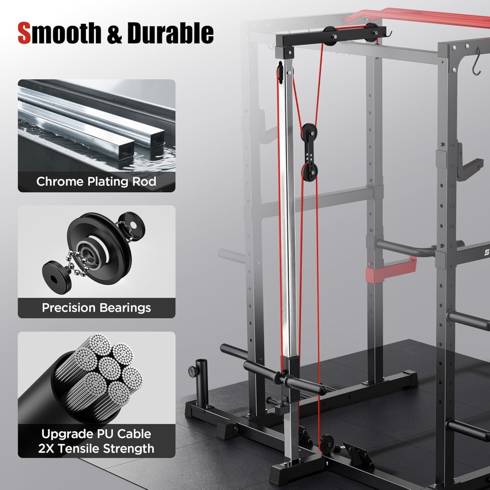 Multi-Functional Power Cage Sq - Home Gym Lat Pulldown recension och pris