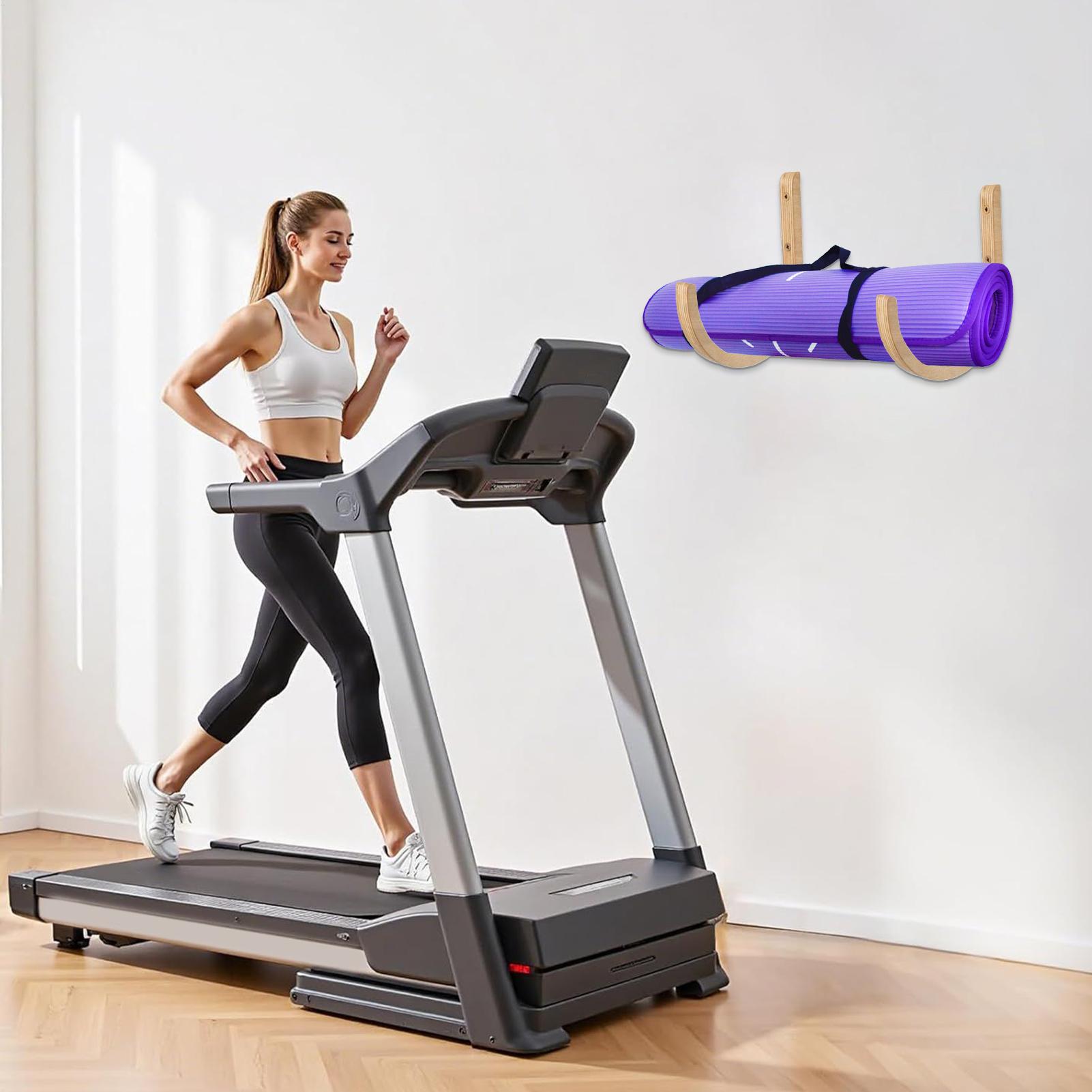 Yoga Mat Organizer 2 Pieces Wo - Home Gym Yoga Storage recension och pris