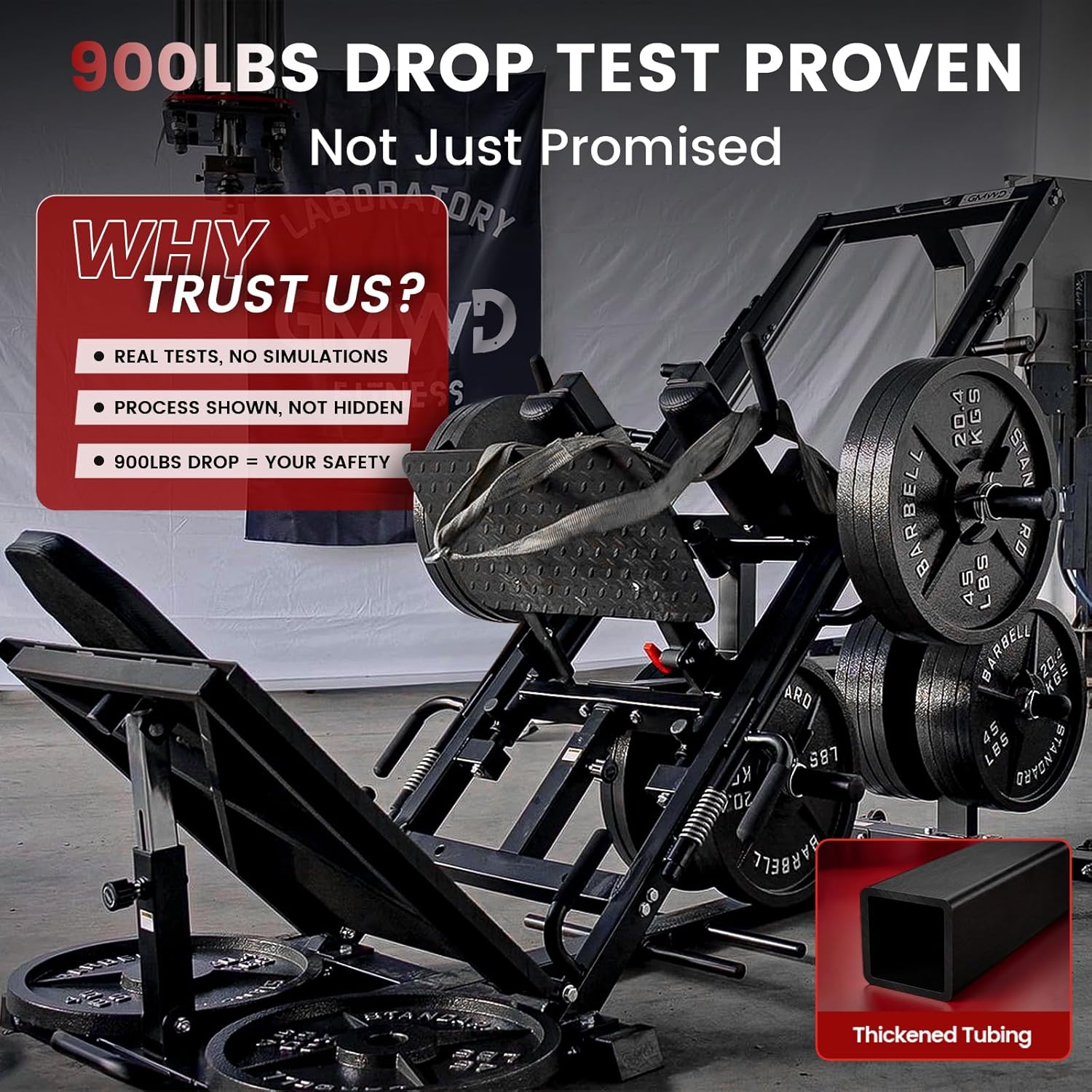 Leg Press Hack Squat Machine C - Leg Press Machine recension och pris