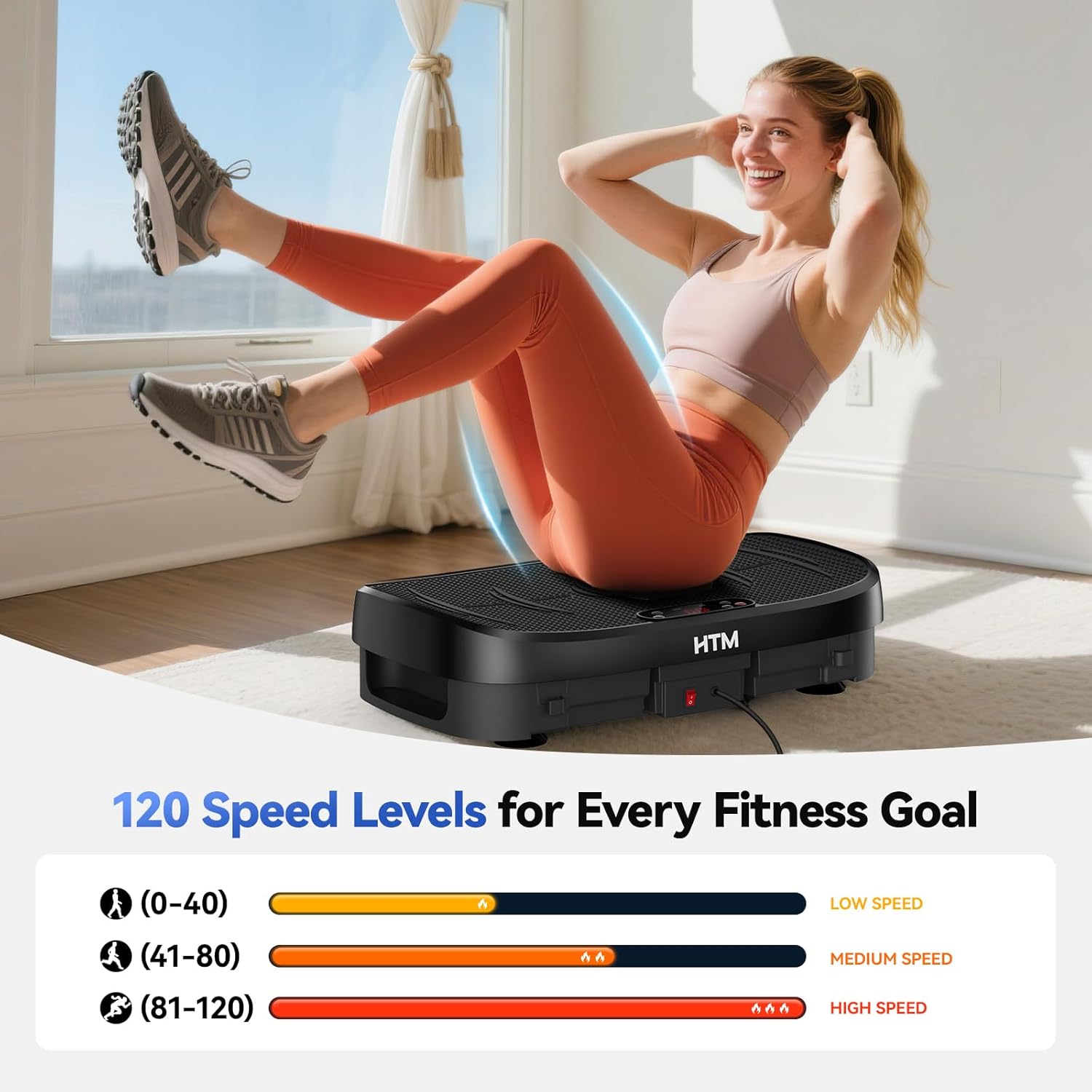 Vibration Plate Fat Burning Fi - Home Gym Necessities recension och pris