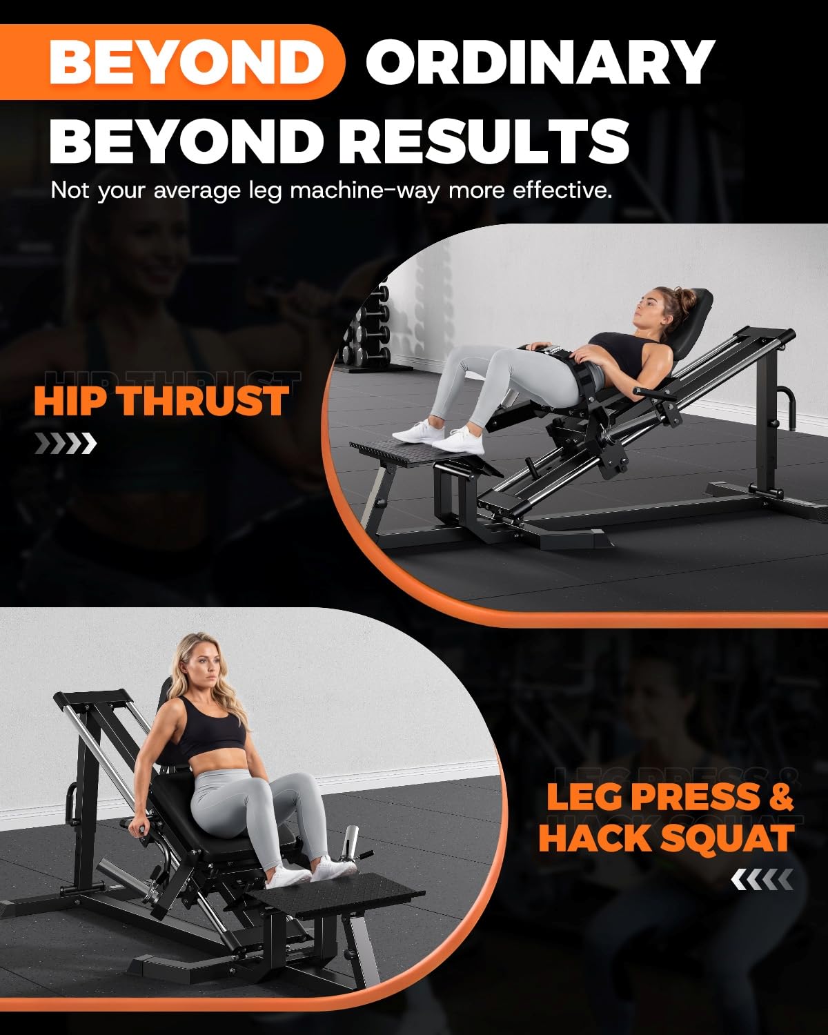 LH01 Leg Press and Hip Thrust  - Leg Press Machine recension och pris