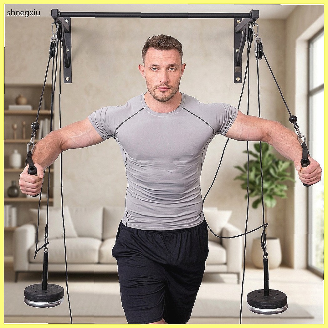 Wall Mounted DIY Fitness Pulle - Home Gym Diy recension och pris