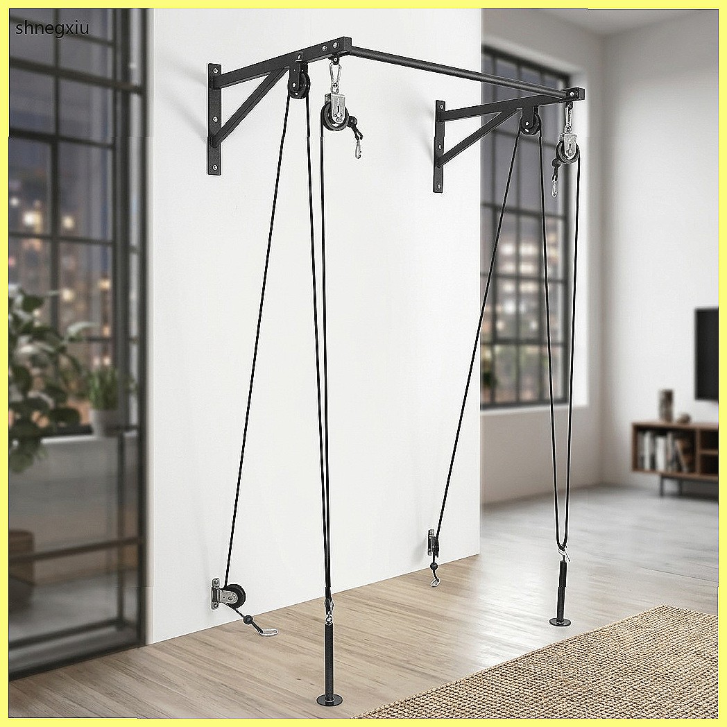 Wall Mounted DIY Fitness Pulle - Home Gym Diy recension och pris