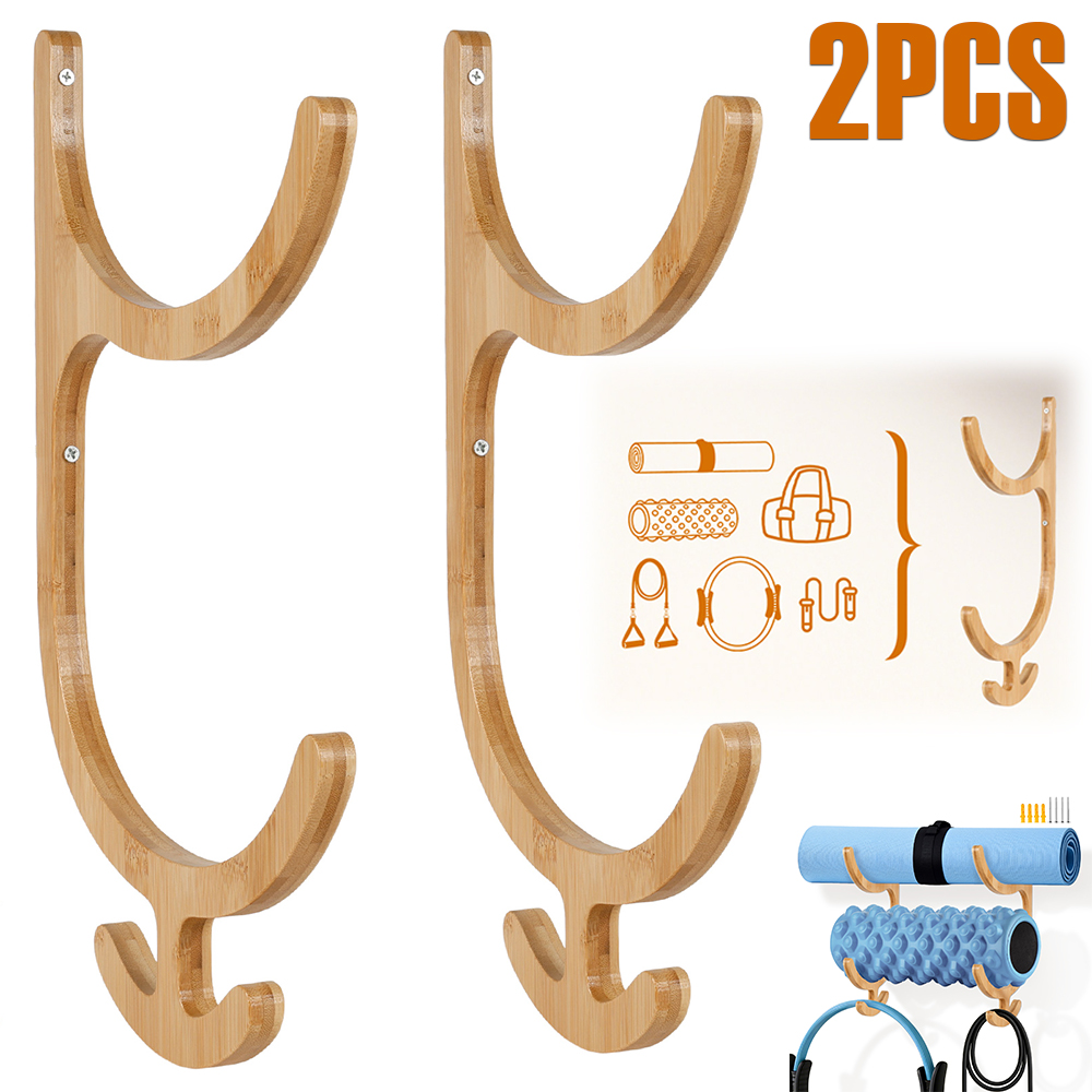 2Pcs Yoga Mat Storage Rack Wal - Home Gym Yoga Storage recension och pris