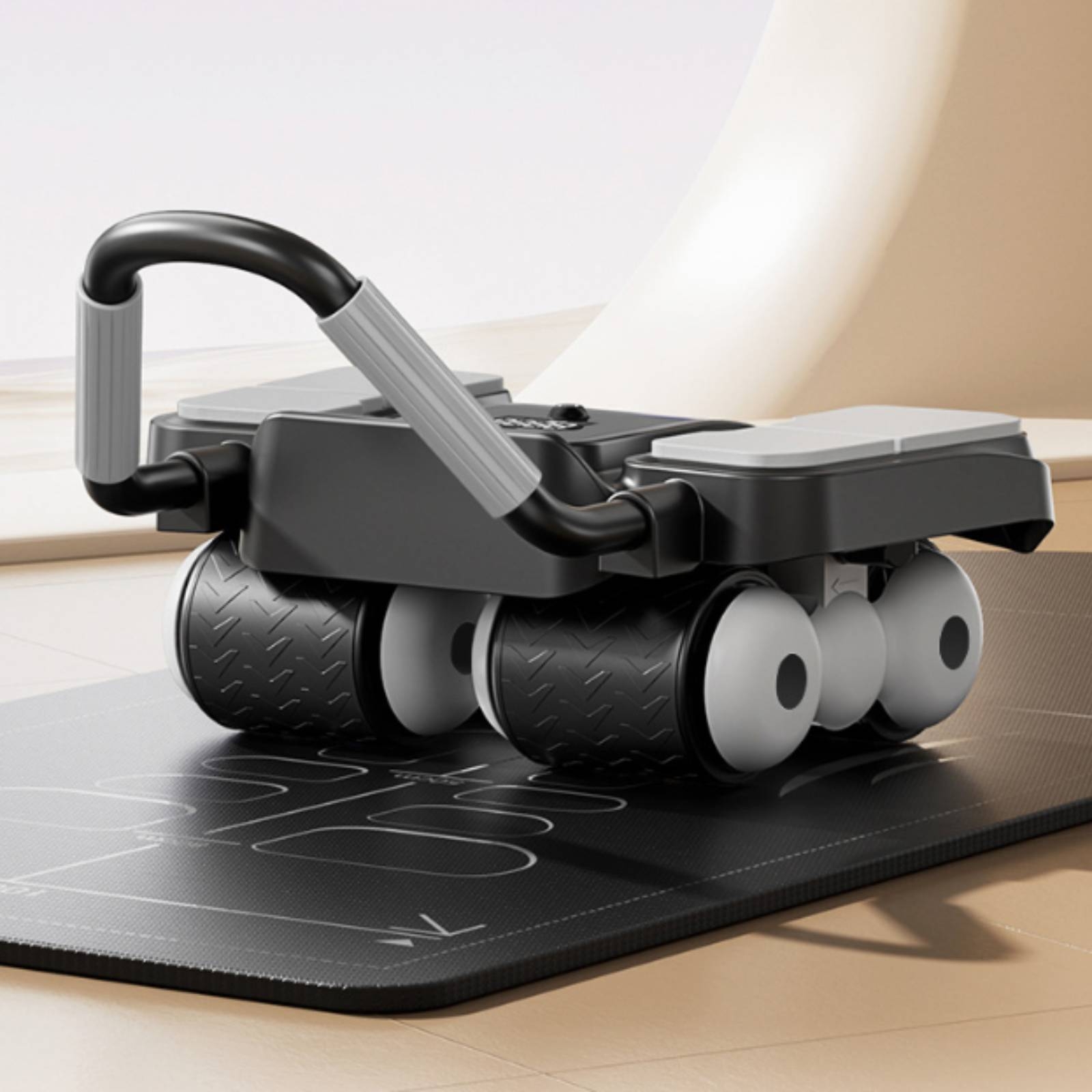 Four-Wheel Abdominal Roller Ea - Home Gym Second recension och pris