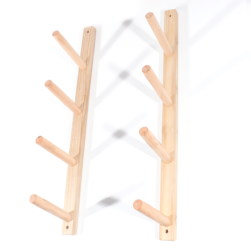 Wooden Yoga Mat Holder Wall Mo - Home Gym Yoga Storage recension och pris
