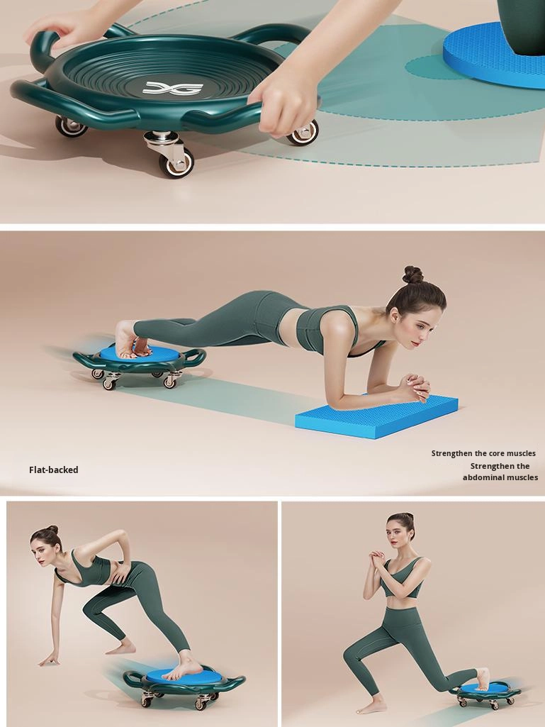 Eco-Friendly AB Wheel Silent S - Home Gym Second recension och pris
