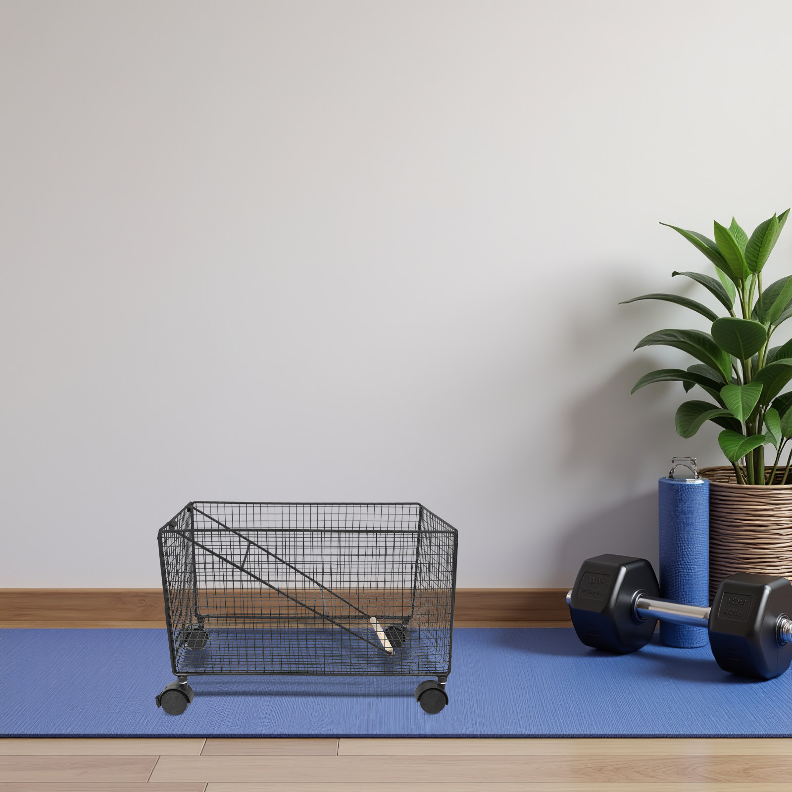 Multipurpose Gym Equipment Org - Home Gym Yoga Storage recension och pris