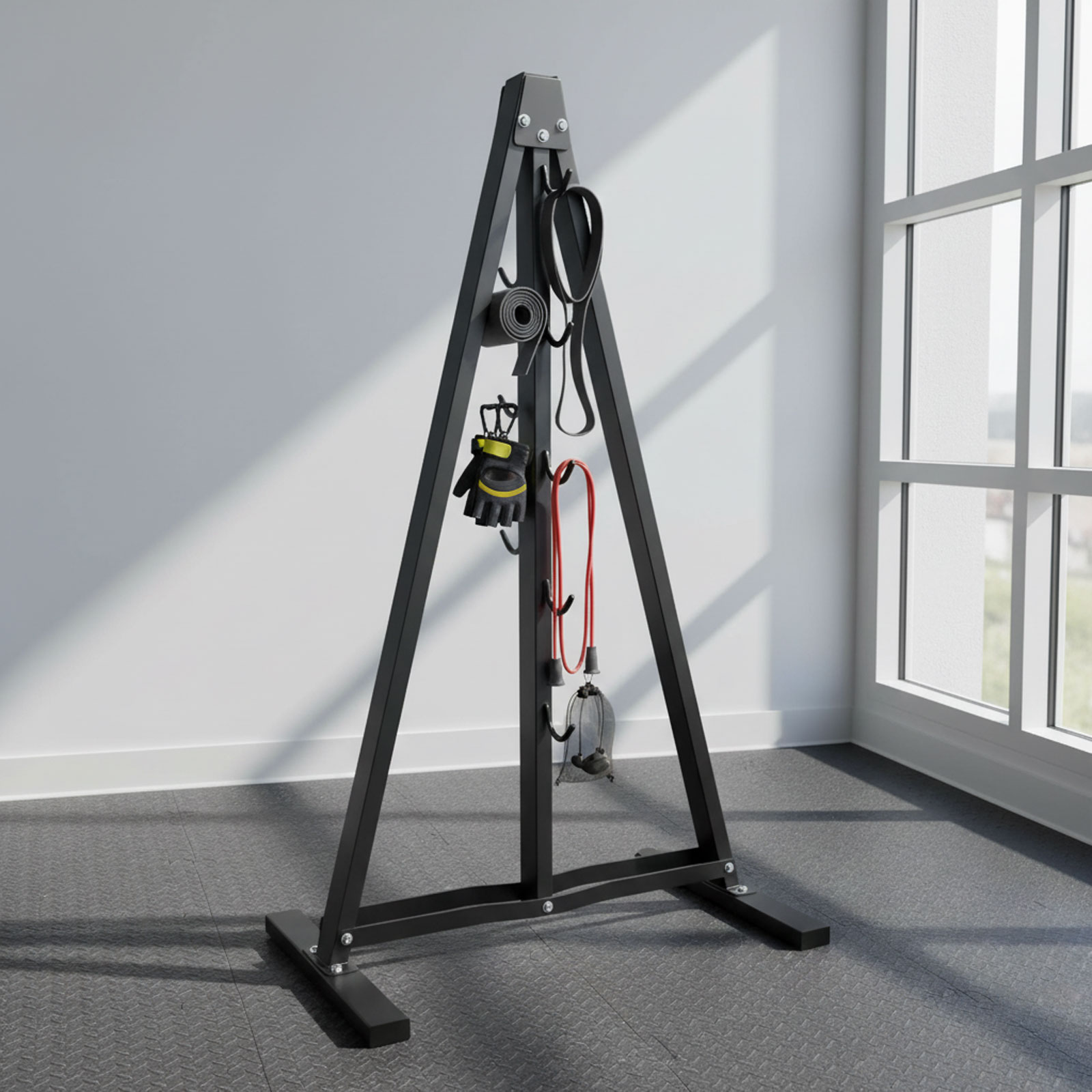 Lat Pull Down Bar Organizer wi - Home Gym Necessities recension och pris