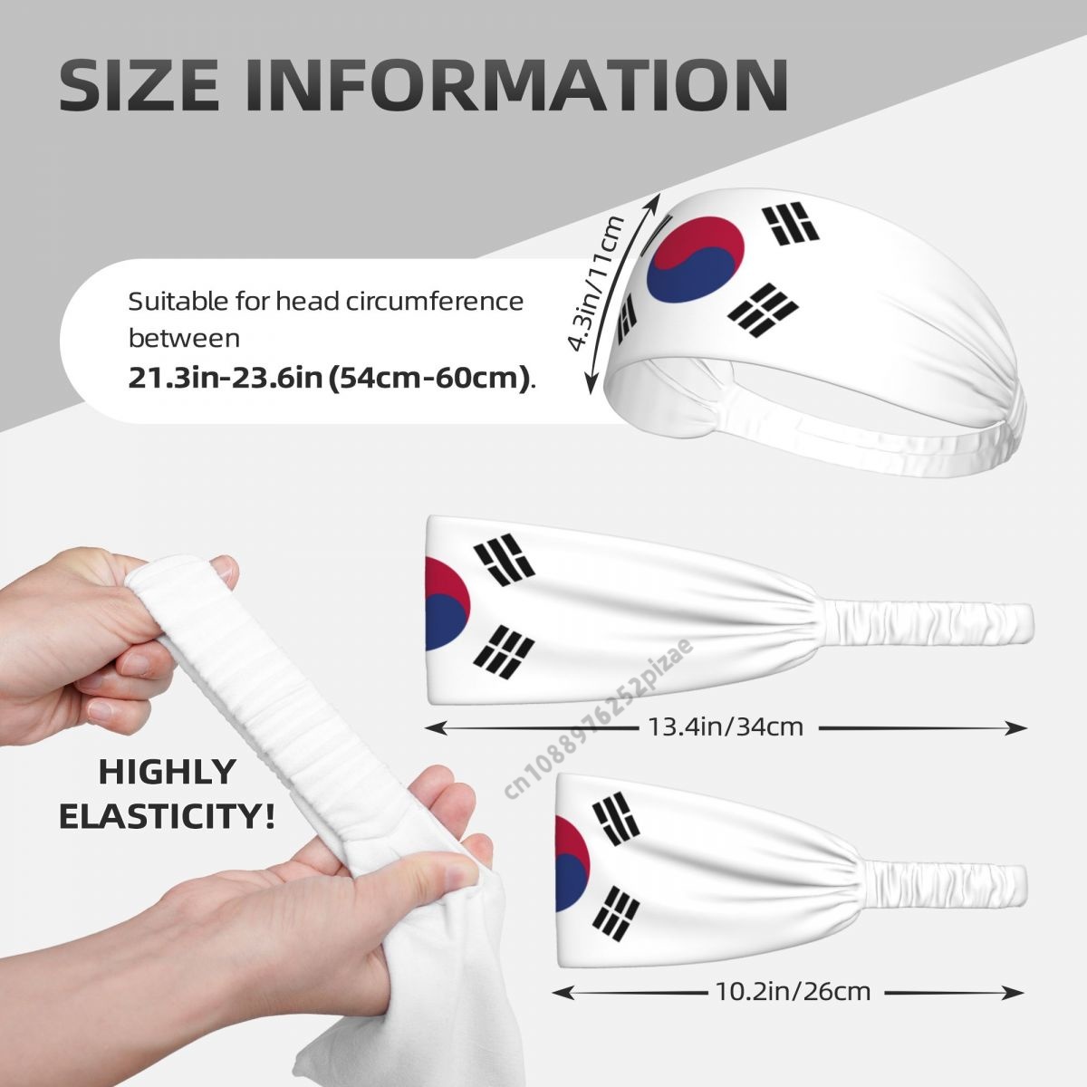 South Korea Flag Men Women Ban - Home Gym Aesthetic recension och pris