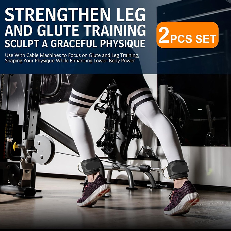 2PCS Set Premium Cable Kick Ba - Leg Press Machine recension och pris