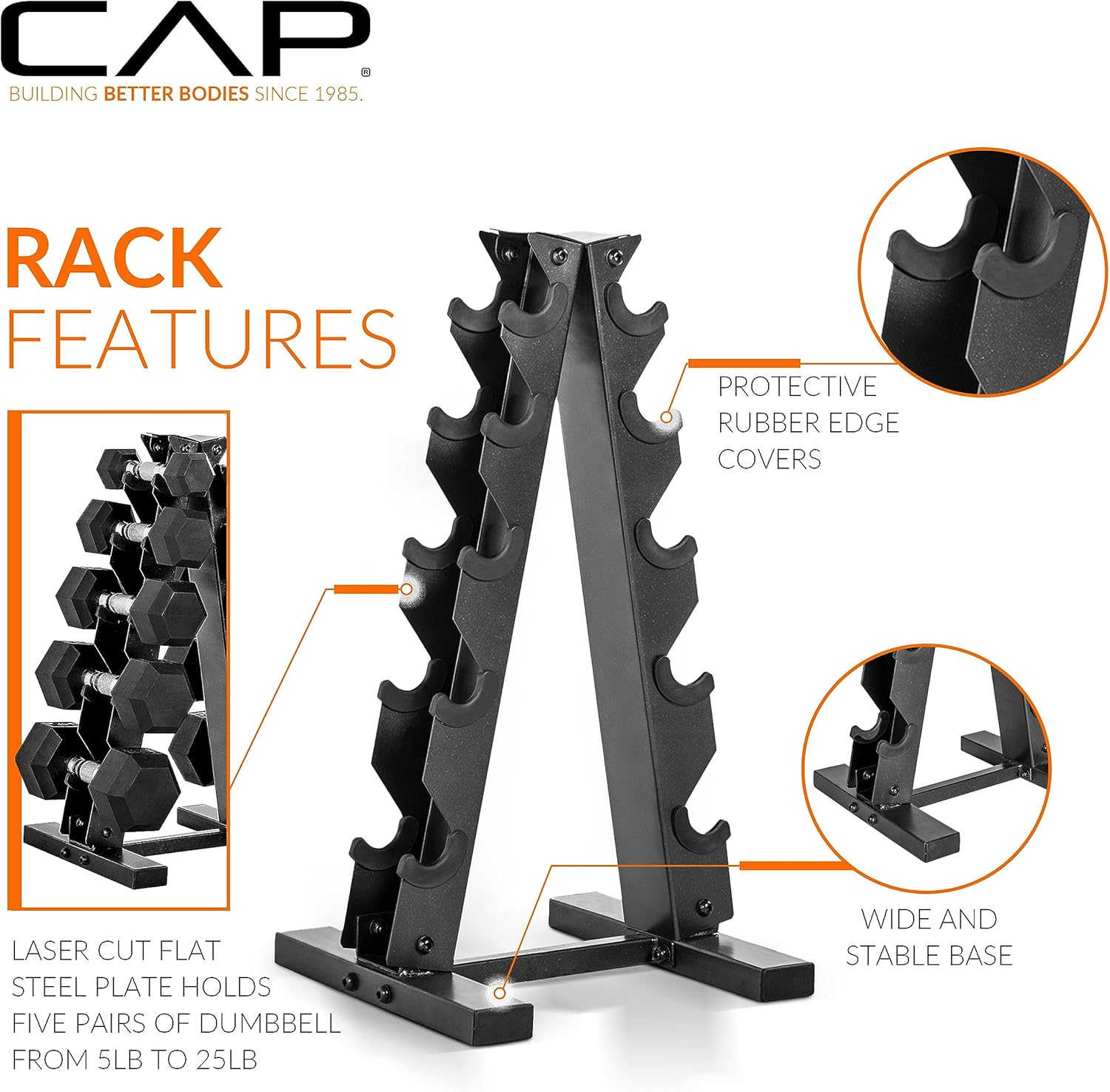 Coated Hex Dumbbell Weight Set - Hex Dumbbell Set recension och pris