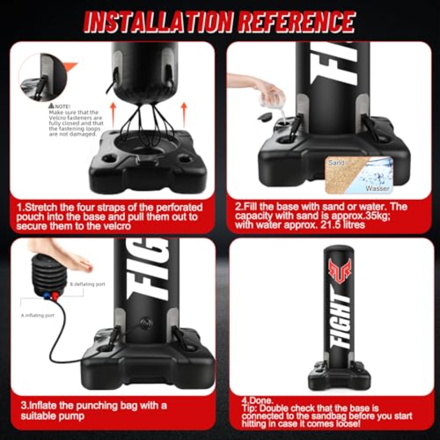 Standing punching bag for home - Home Gym Mma recension och pris