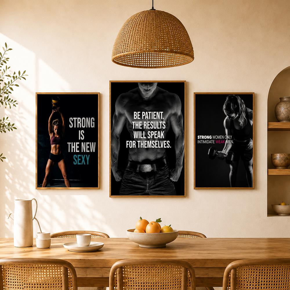 Gym Fitness Motivation Bodybui - Home Gym Quotes recension och pris