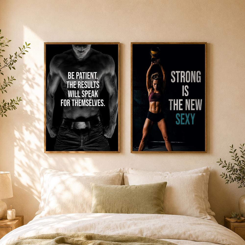 Gym Fitness Motivation Bodybui - Home Gym Quotes recension och pris