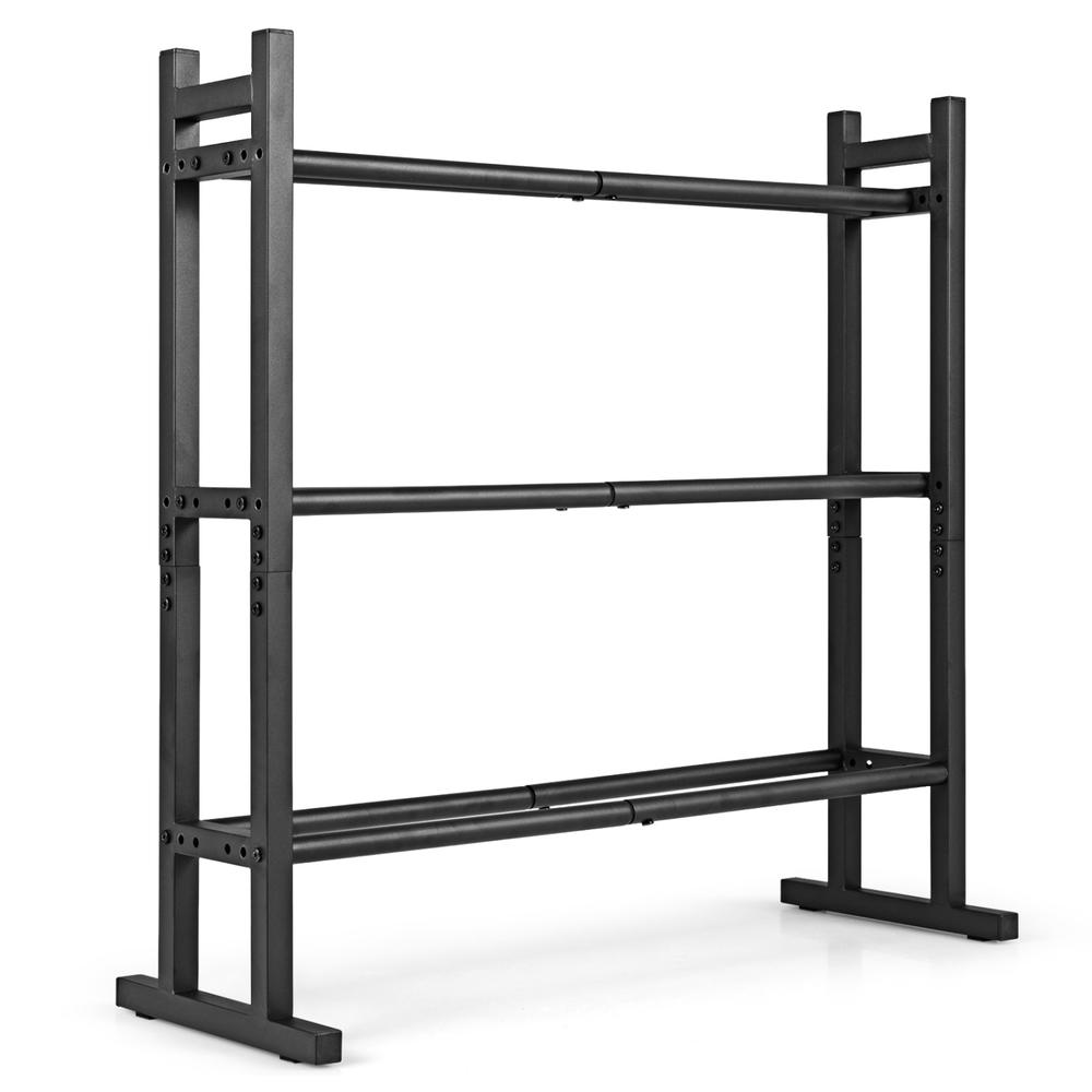 Heavy Duty 3-Tier Dumbbell Rac - Home Gym Fitness recension och pris