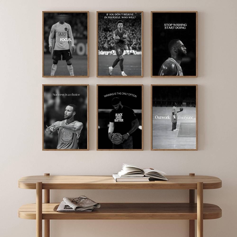 Athlete Inspirational Quotatio - Home Gym Aesthetic recension och pris