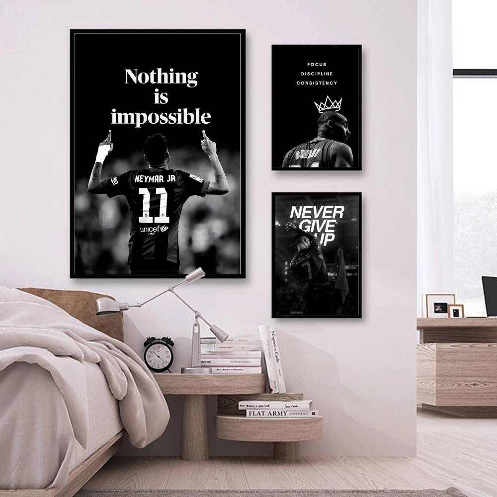 Athlete Inspirational Quotatio - Home Gym Aesthetic recension och pris