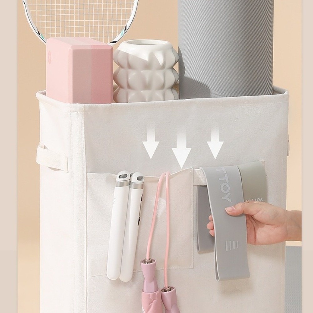 Folding Yoga Mat Storage Baske - Home Gym Yoga Storage recension och pris