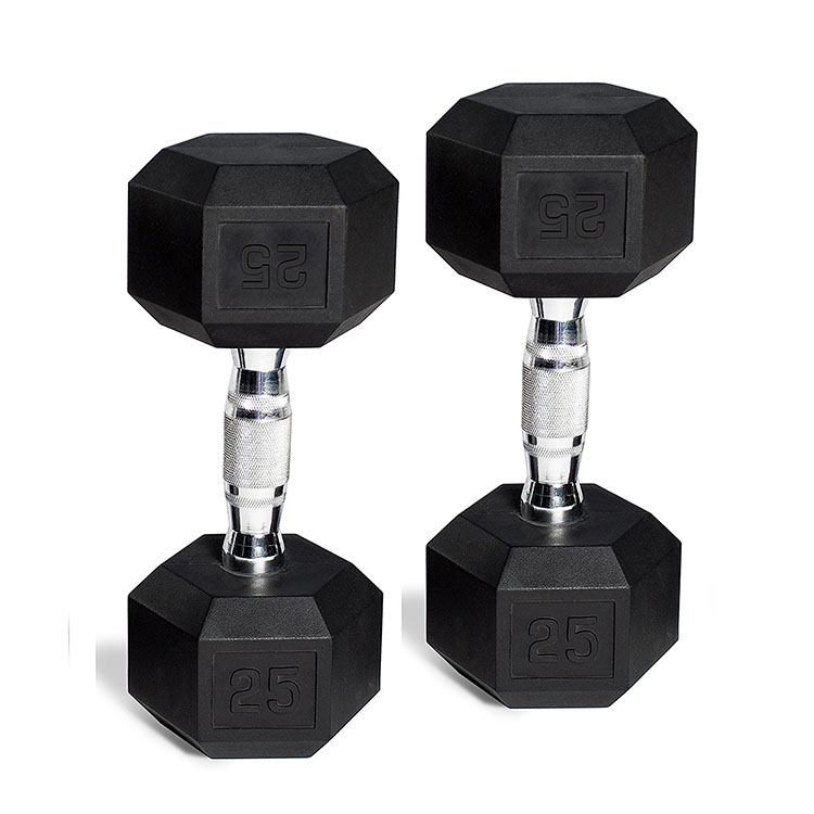 Hex Rubber Dumbbell Sets / Dum - Hex Dumbbell Set recension och pris