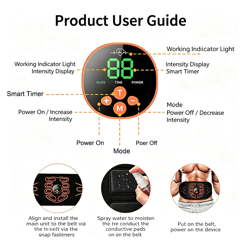 Abdominal Toning Belt Smart Ab - Home Gym Options recension och pris