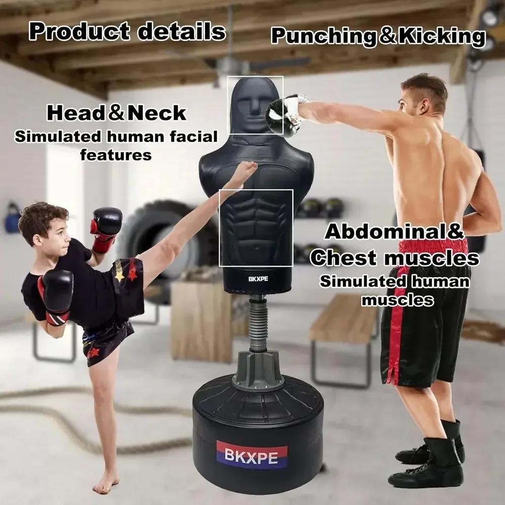 Sturdy Leather Punching Bag wi - Home Gym Mma recension och pris
