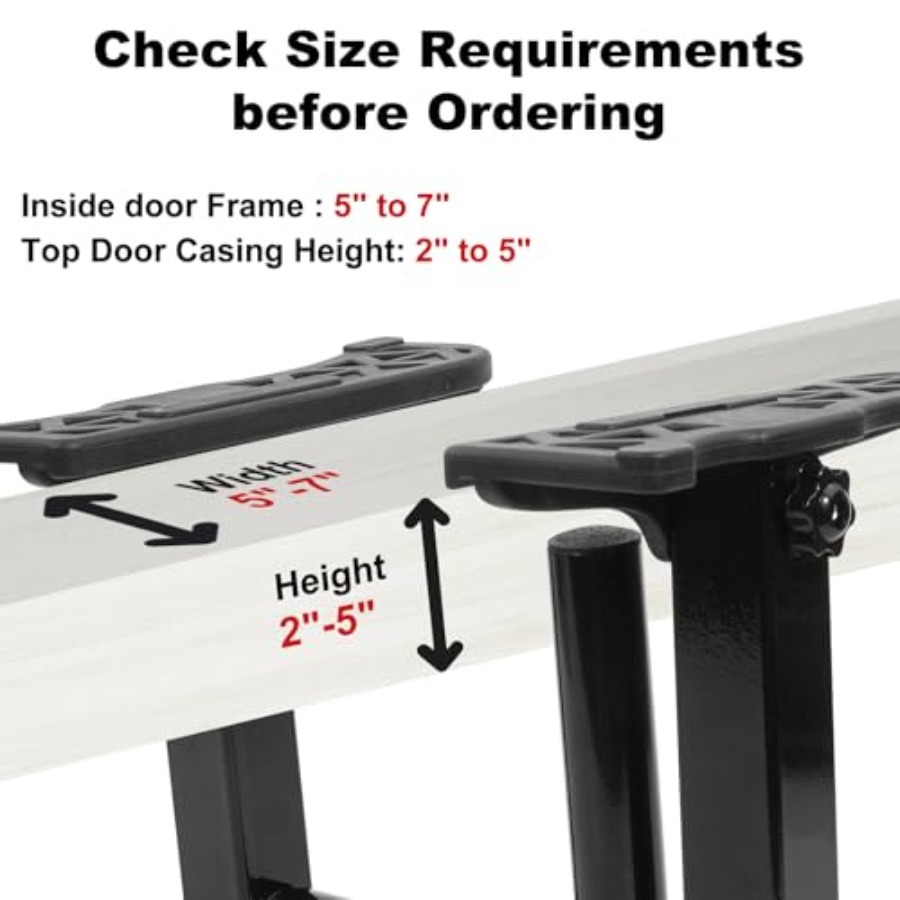 Doorway pull-up bar for home g - Home Gym Options recension och pris