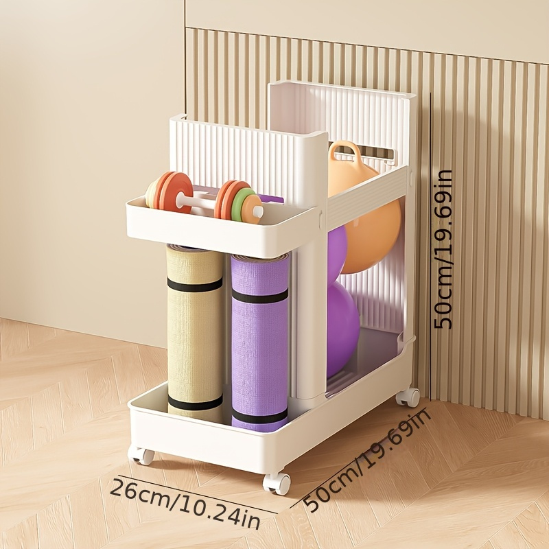 Vertical Fitness Equipment Sto - Home Gym Yoga Storage recension och pris