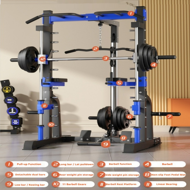 Multi-functional home comprehe - Leg Press Machine recension och pris
