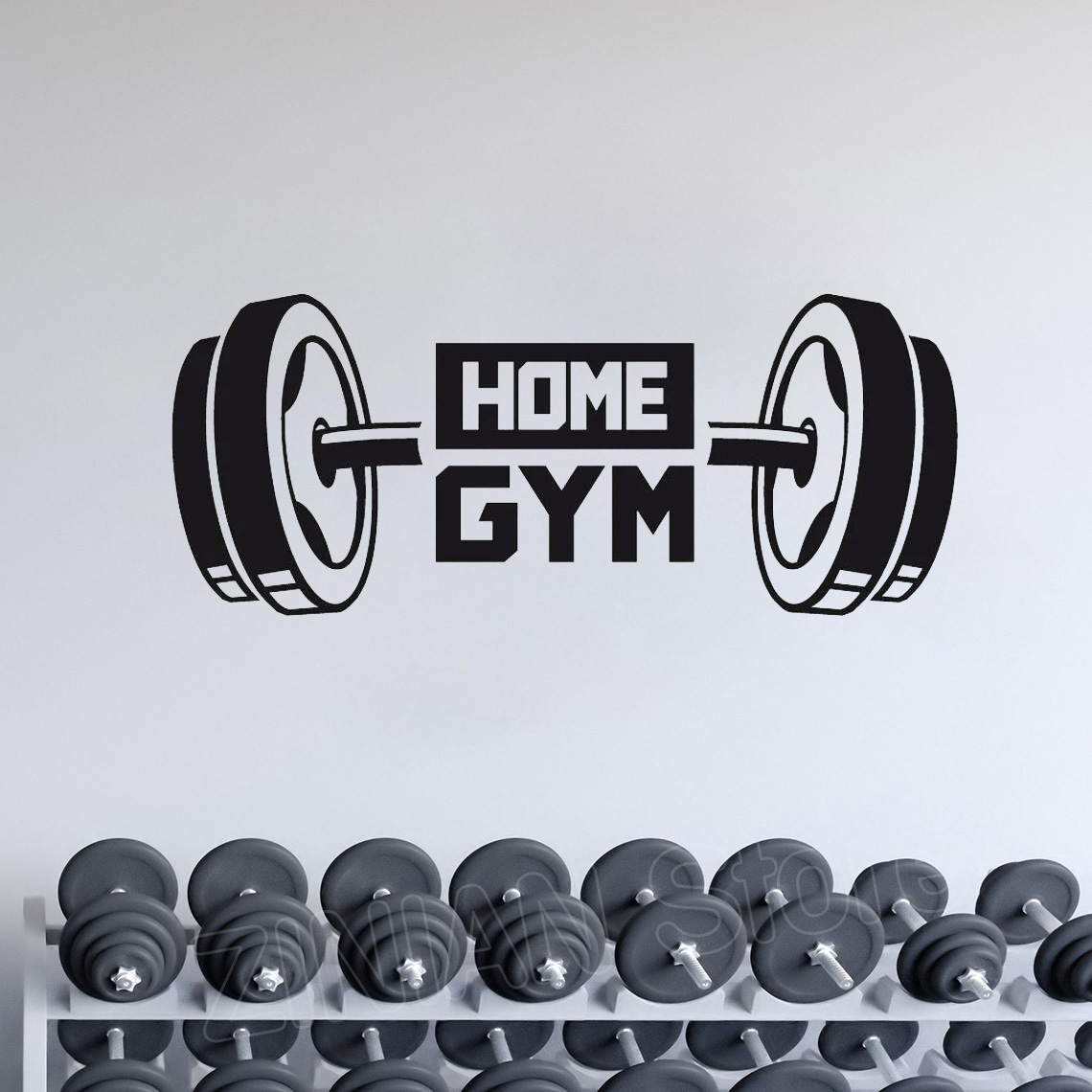 Fitness Home Gym Decor Wall St - Home Gym Aesthetic recension och pris