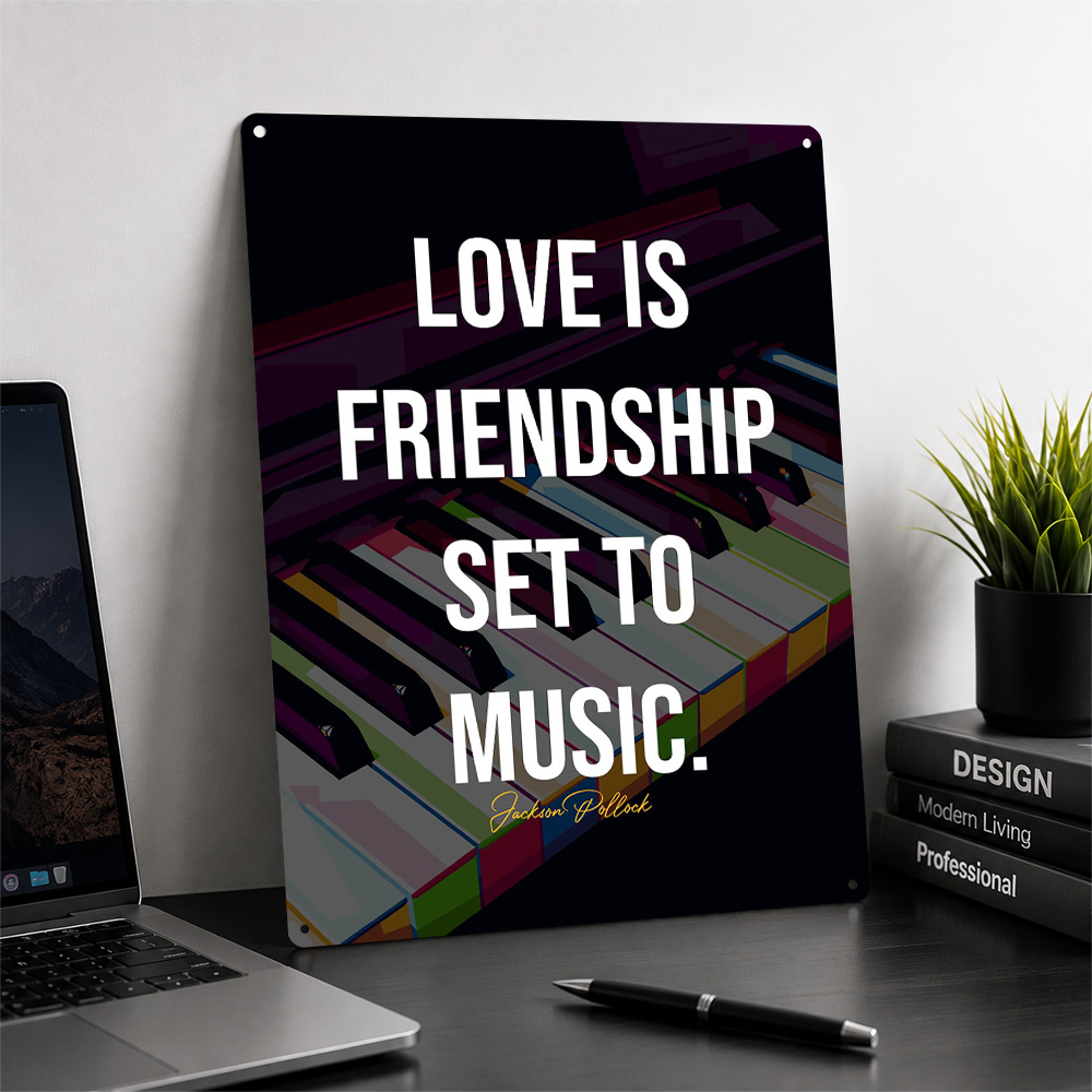Piano Quotes Poster Quote Wall - Home Gym Quotes recension och pris