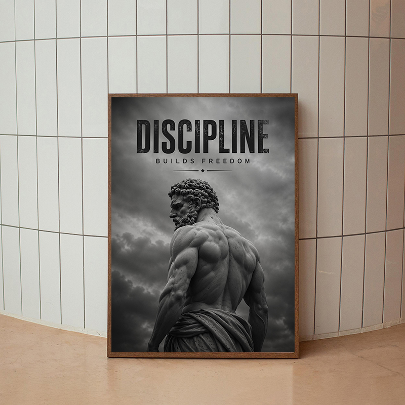 Modern Fitness Motivational Po - Home Gym Quotes recension och pris