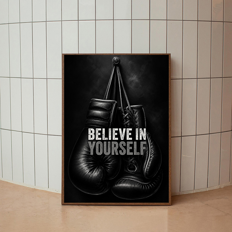 Modern Fitness Motivational Po - Home Gym Quotes recension och pris